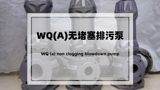 你對(duì)WQ(A)無堵塞排污泵了解多少？